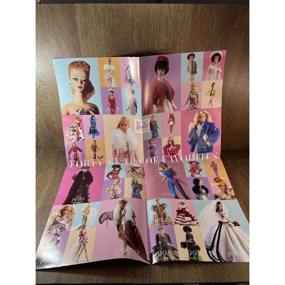 NEW 1998 The OFFICIAL Barbie Collector's Club Welcome Kit Third Edition‎ Mattel